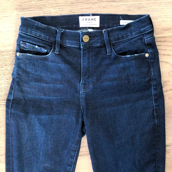 The Frame Le Skinny De Jeanne jeans, denim, blue, size 26 - Picture 2 of 5